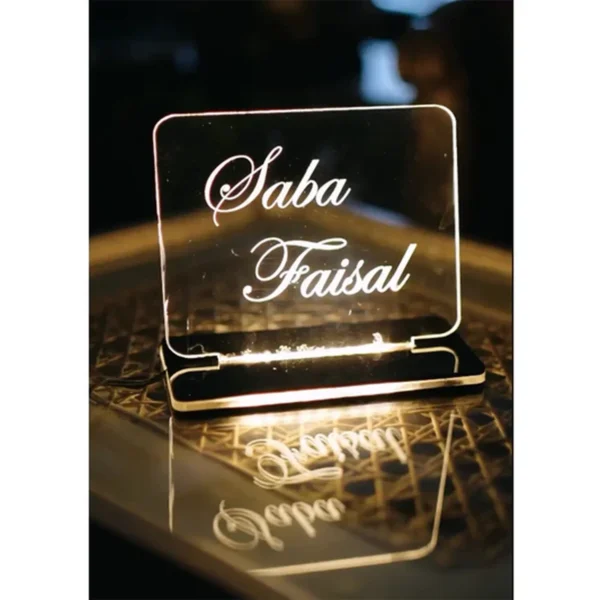 personalized LED acrylic Lamp