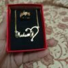 Name Locket with Ring Set
